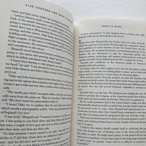 Moon Shot - Alan Shepard (SIGNED) & Deke Slayton HC + DJ 1st Ed JG Autograph COA - Picture 11 of 15