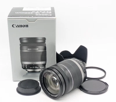 Vidéo*[TOP MINT] Canon EF-S 18-200mm f/3.5-5.6 IS Zoom from JAPAN 03 #1 day... - Photo 1/4