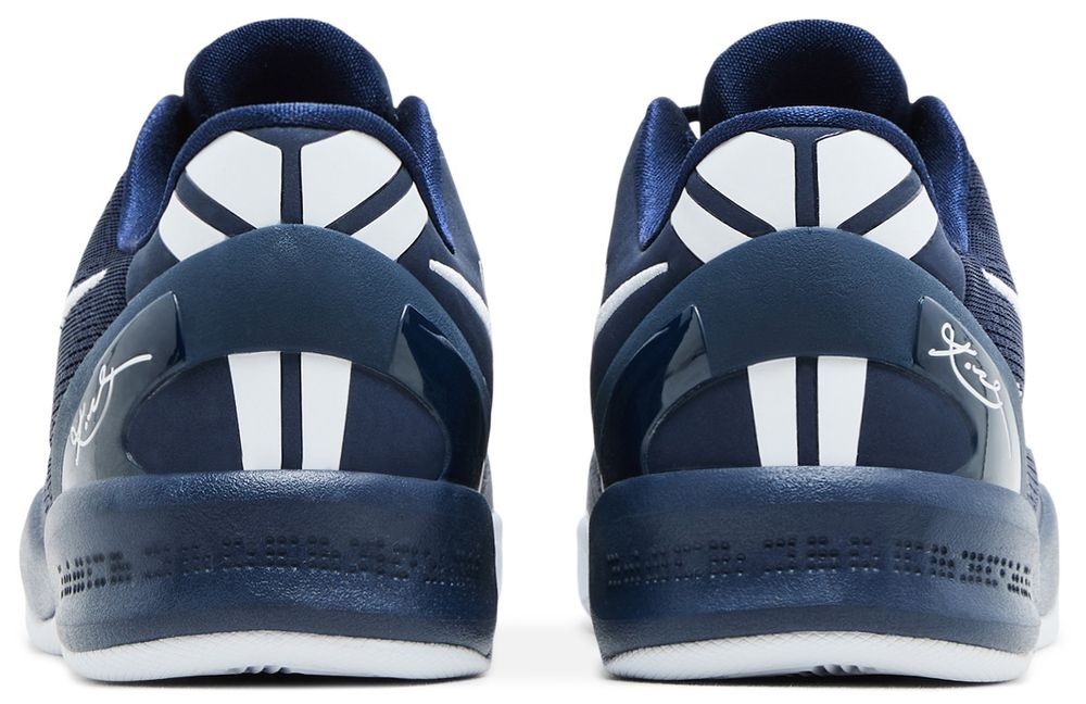 Nike Men's Kobe 8 Protro College Navy Basketball Shoes, Navy, Size