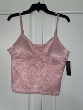 Pink Lace Camisole