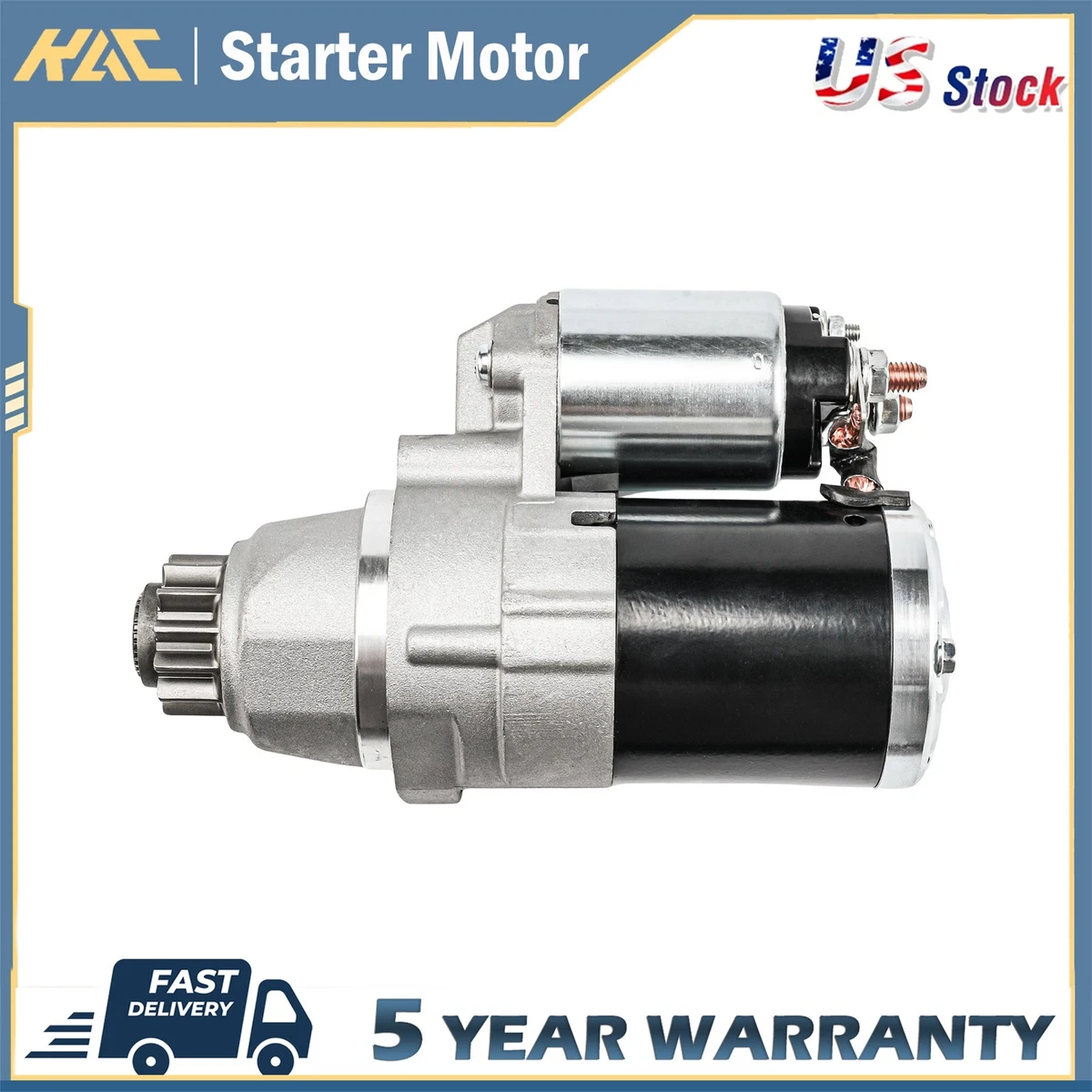 Motor De Arranque Nuevo Para Nissan Rogue 2008-2013 2.5L Y Sentra 2007-2012 - 1.7KW, 13 Dientes