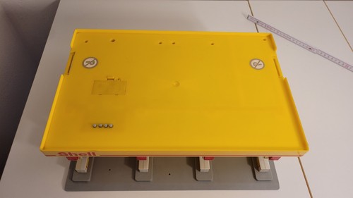 Shell Tankstelle Dickie Toys Modell Spielzeug Auto Geräusche Werkstatt Garage - Bild 10 von 11