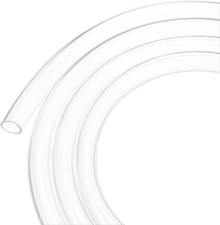 PVC Tubing, 0.71Inch 18mm ID 0.79Inch 20mm OD, 0.71" 0.79" 7ft, transparent