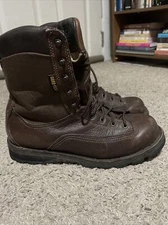 Mens 10 D DANNER 9.5”Frontier 42500 GTX GoreTex LEATHER Work Hunt 600G BOOTS