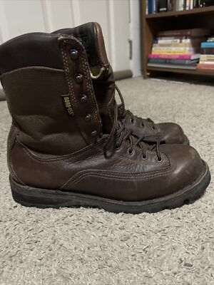 Mens 10 D DANNER 9.5 Frontier 42500 GTX GoreTex LEATHER Work Hunt 600G BOOTS