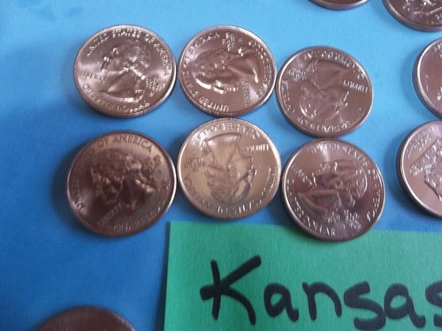 (40) 2005 Kansas D & P State quarters uncirculated - Picture 4 of 4