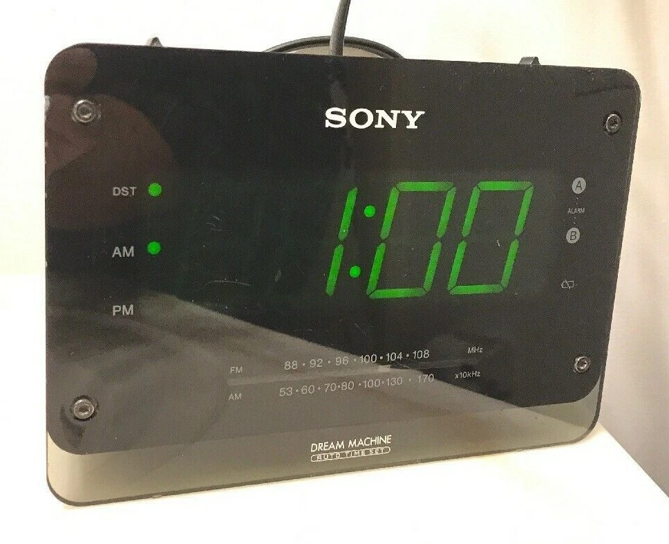 enjoy free shipping 23 x 42 Sony Dream Machine Alarm Clock Radio Model