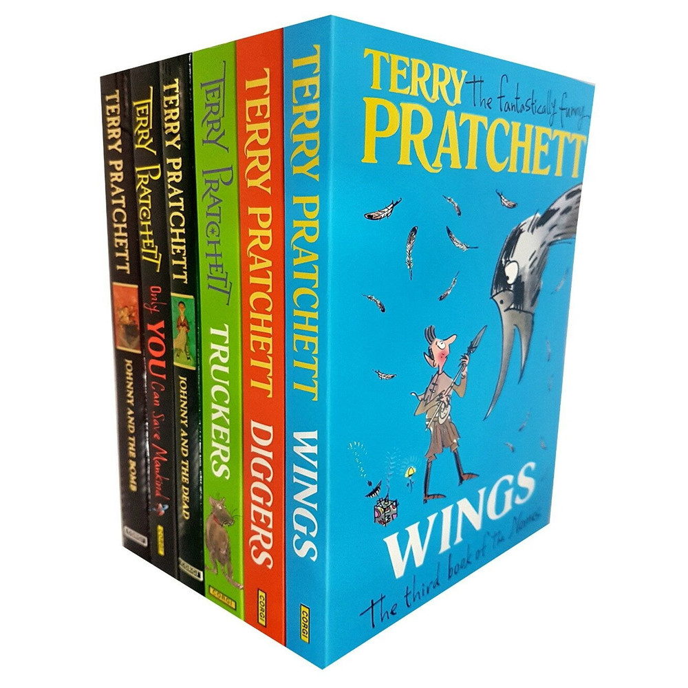 Terry pratchett collection 6 books set maxwell series bromeliad and johnny NEWPB