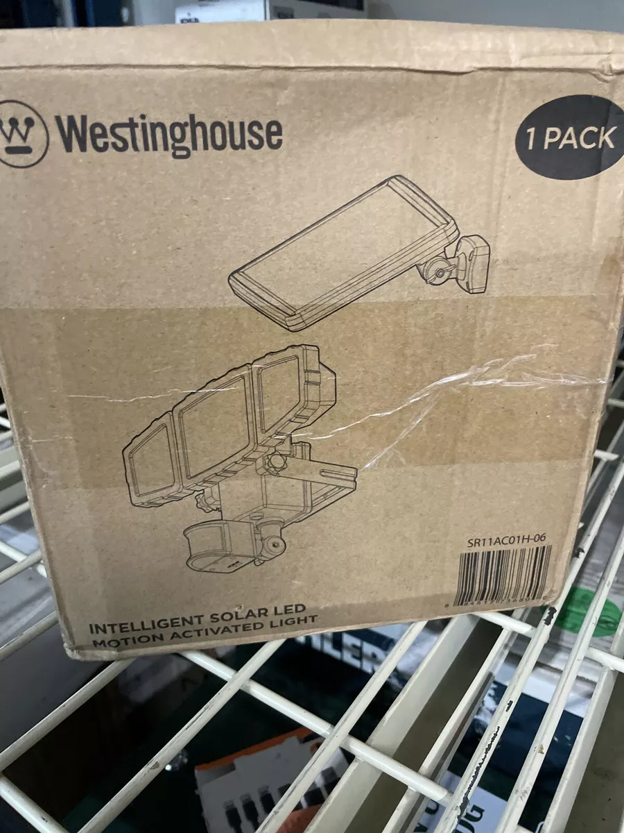Westinghouse 2000 lumen 2024 solar motion activated