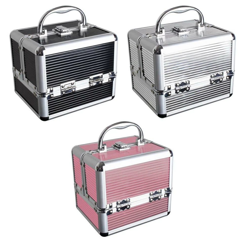 IGADGITZ HOME Coffret Maquillage Vanity Case Beauty Case Boîte de Rangement Maquillage Valise