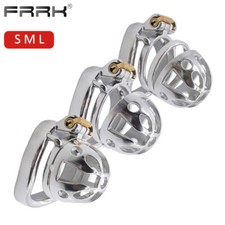 Sissy Chastity Cage Ultra Small Authentic Metal Device Stainless Steel Bird Lock