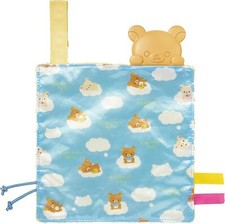 AGATSUMA Rilakkuma Korilakkuma Baby Towel with Teether Infants Ages 4 Months