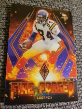 2021 PANINI PHOENIX FIRE FORGED PURPLE #FF-4 RANDY MOSS  #d /125 VIKINGS 