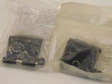 *Lot of 2* Hubbell HBLSCBK Single Pole Black Snap Back Cover, Enclosure Type ...