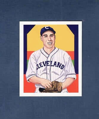 BOB FELLER, Indians | 1936 Diamond Stars Extension Chicle Fantasy PROMO CARD