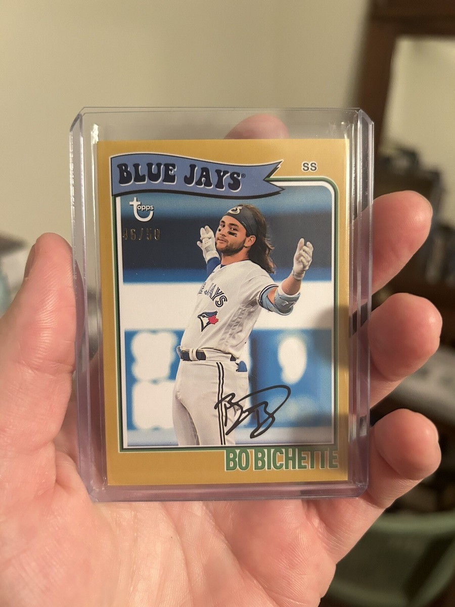 Bo Bichette 2023 Topps Brooklyn Collection #38 Gold Parallel SP