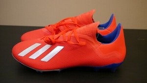 adidas x 18.3 red and blue
