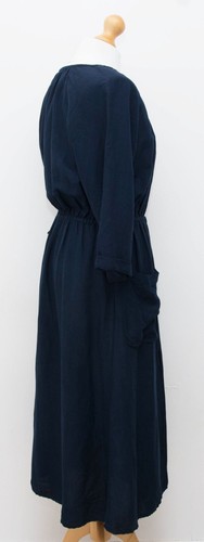 Langes Freizeitkleid dunkelblau Größe 10 UK Per Una #D8 - Bild 8 von 14