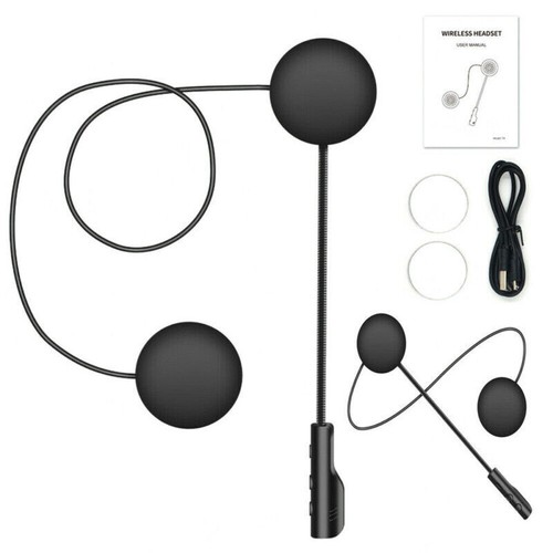 Bluetooth Motorcycle Helmet Headset Intercom Earphone Speaker Mic Handsfree Call - 第 11/14 張圖片