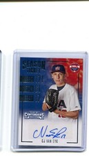 2016 Elite Extra Edition Season Ticket CJ Van Eyk 18U National Team Auto