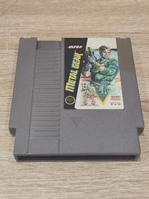 NES METAL GEAR NTSC USA JUST THE CART 100% ORIGINAL