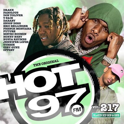 Hot 97 Vol. 217 Blazin Hip Hop & RNB Official CD | eBay