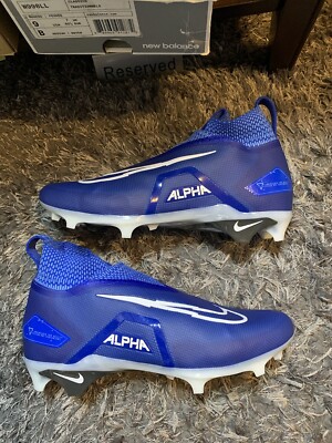Nike Alpha Menace Elite 3 Flyknit Football Cleats Royal Blue  display picture 3