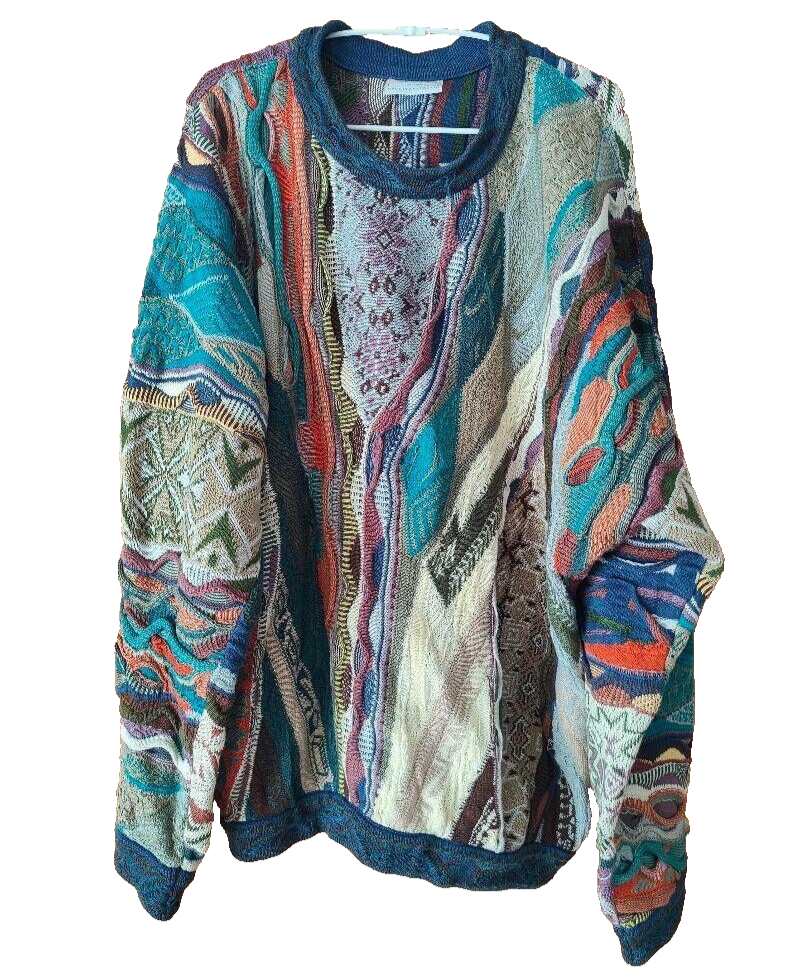 COOGI Cotton Knitted Sweater Size L Made In Australia COOGI Cotton Knitted Sweater Size L Made In Australia