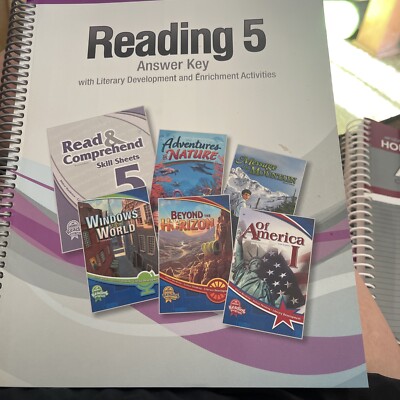 A Beka Book Reading 5 Curriculum/Lesson Plans