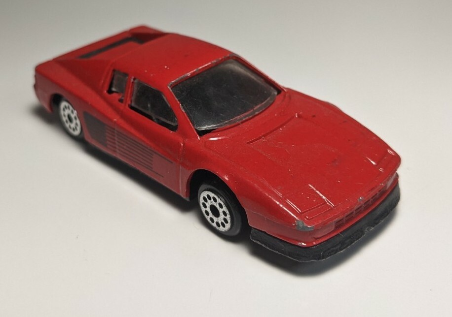 レア バンダイ プリモプエル レッド ヴィンテージ 稀少品 新品 Vintage Zylmex Zee Toys Ferrari Testarossa Red D88 1/64 Diecast | eBay