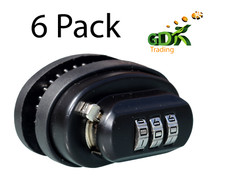 6 X GDK COMBINATION,TRIGGER LOCK,SHOTGUN, RIFLE,AIR RIFLE,PISTOL UNIVERSAL,GUARD