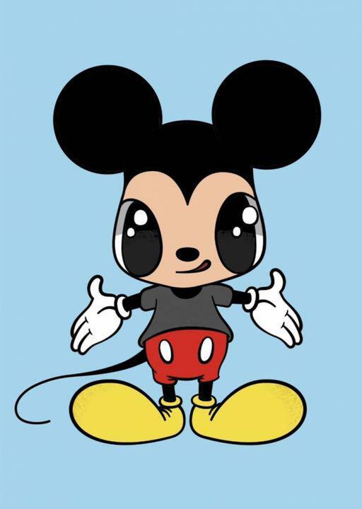 Javier Calleja poster Mickey Mouse Now and Future shibuya PARCO