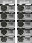 10 x SUPER FRESH Energizer CR2032 CR 2032 Lithium Battery 3V Coin Cell Exp. 2035