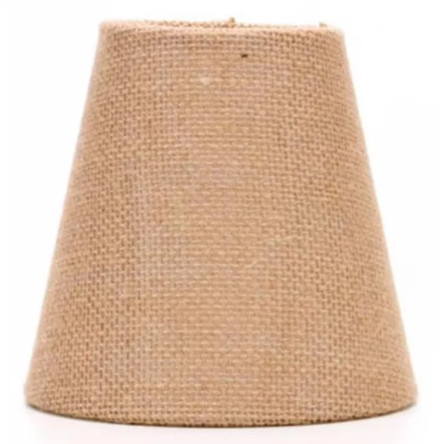 Allen + Roth 3,25 x 5,25 cono arpillera sombra de luz con clip de 2-1/4 pulgadas Foto 2 de 3