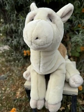Lou Rankin Friends Applause Lanna Llama Brown 15" Plush Animal Toy Stuffed EUC