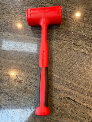 Snap On hbfe56 56 ounce soft grip dead blow hammer red | eBay