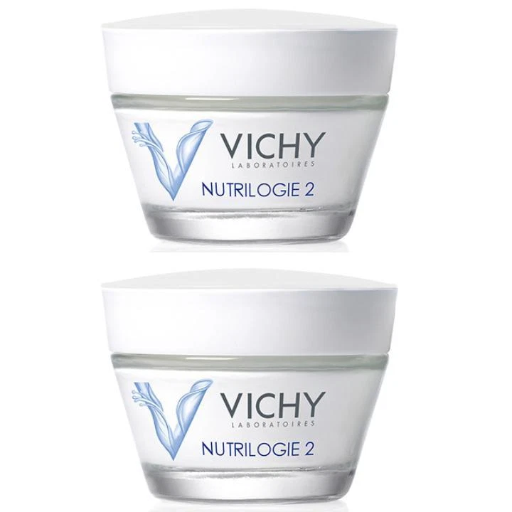 Vichy Nutrilogie 2 Creme 2x 50ml Intensiv Aufbaupflege für sehr trockene Haut