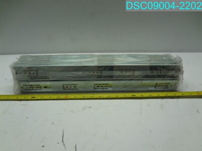 QTY=6 PAIRS: 19-7/8'' X 1-3/4'' X 3/8'' SOFT CLOSE DRAWER SLIDES