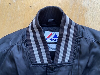 Majestic Chicago White Sox XL フルジップジャケット CHICAGO WHITE SOX VINTAGE MAJESTIC JACKET sz XL MEN BLACK | eBay