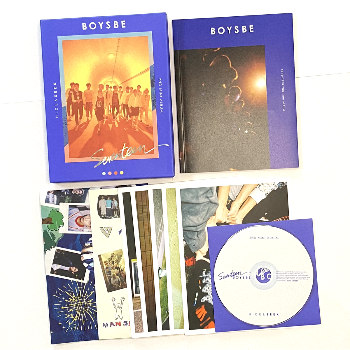 ジョンハン　トレカ　アルバム　boys be SEVENTEEN フォトカード SEVENTEEN 2nd mini album boys be 2 ver. + Jeonghan Photo card