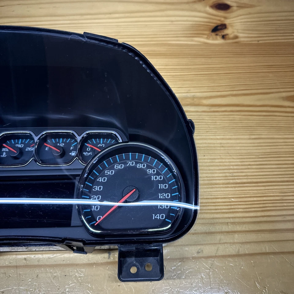 Chevrolet Suburban 1500 16 velocímetro clúster millas desconocidas OEM Foto 4 de 4