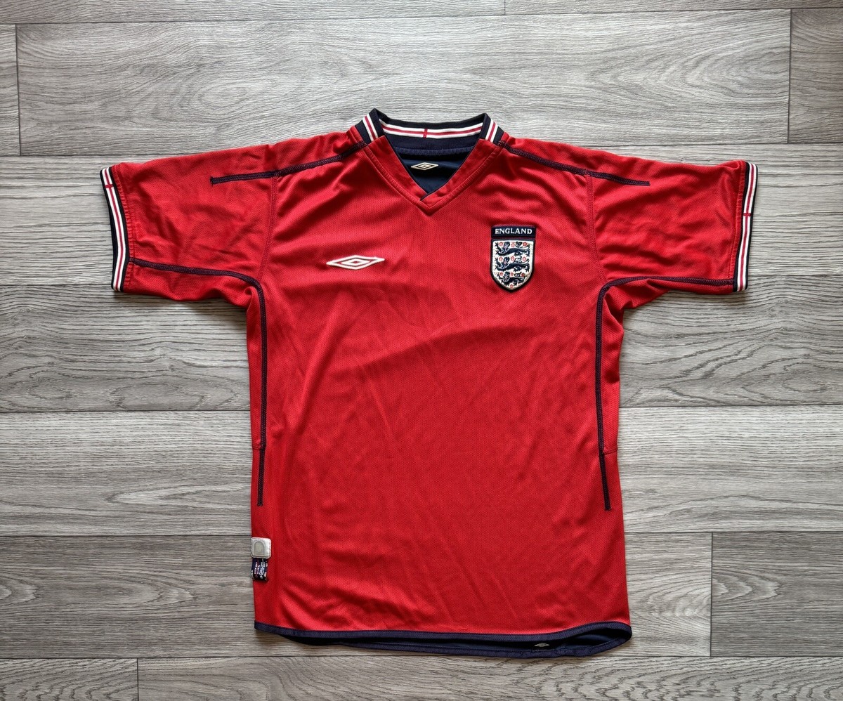 Vintage 2002 2004 England Umbro 2 in 1 Reversible Away Football