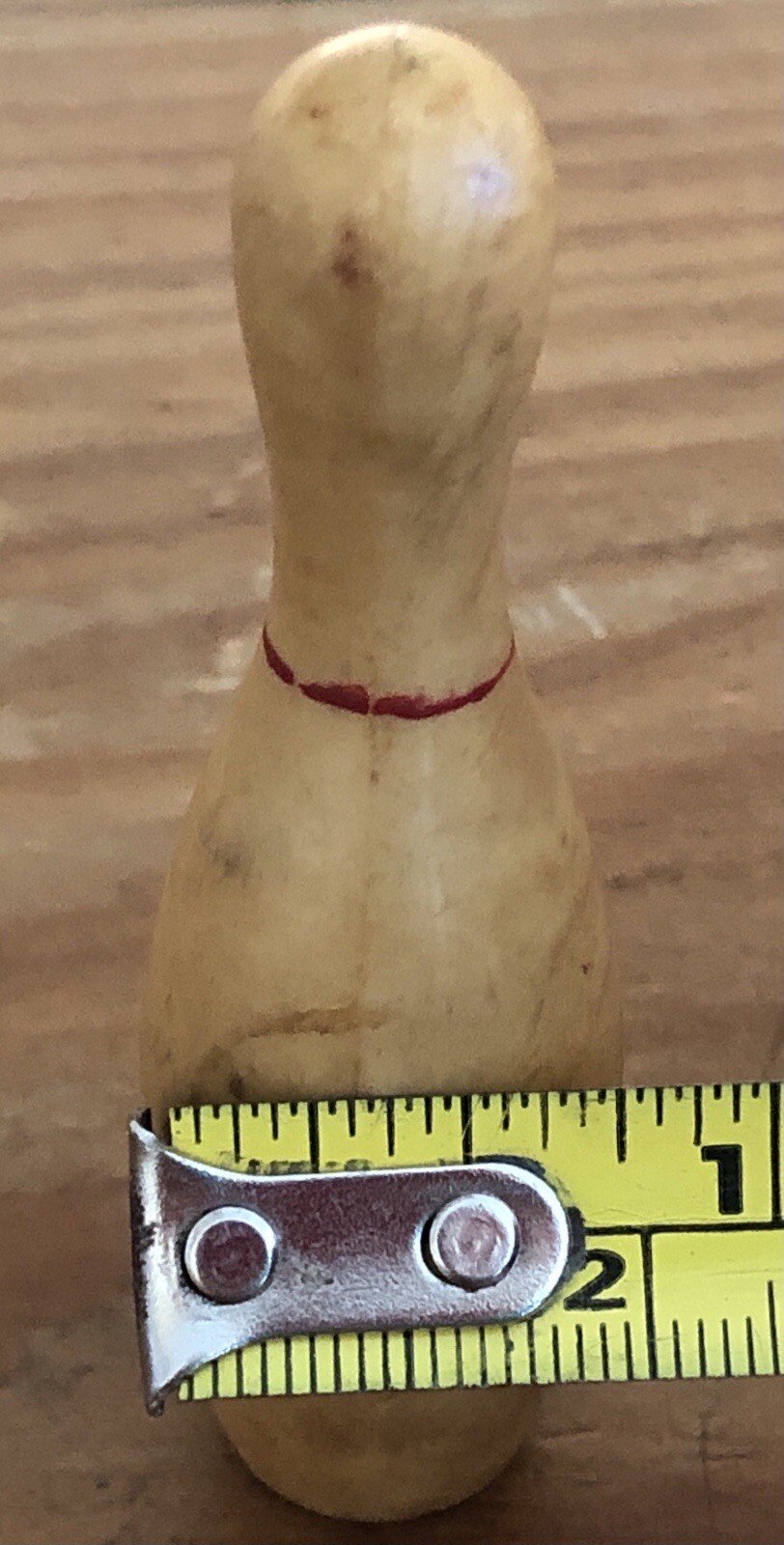 Vtg KEM Inc Bowling Pin Shaped Cigarette Lighter Detroit Michigan Non Workinq