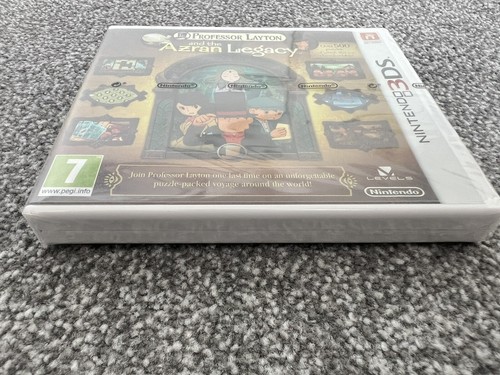 Professor Layton And The Azran Legacy Nintendo 3DS Game New Rare First Print - Picture 4 of 6