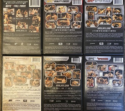 UFC DVD セット Vintage UFC DVD Collection Lot of 6 Randy Couture Tim Silvia Andre