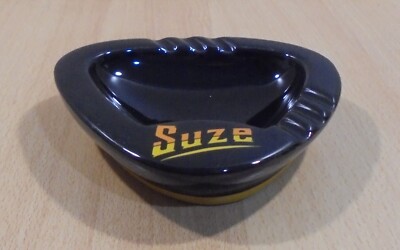 SUZE LIQUEUR APETIF ADVERTISIGN VTG CERAMIC ASHTRAY