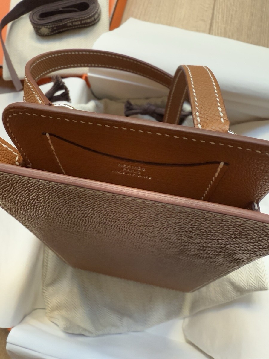BNIB Hermes Hac A Box Phone Case Gold Epsom Leather PHW | eBay BNIB Hermes Hac A Box Phone Case Gold Epsom Leather PHW | eBay