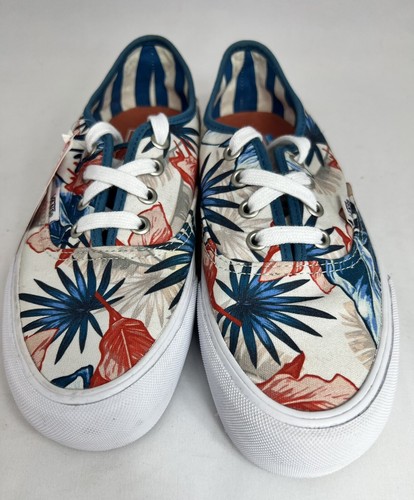Vans Authentic SF Vintage Rio Blue Sapphire Ultra Cush Lite Womens Size 6.5 - Picture 2 of 9