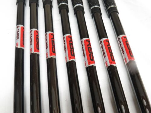 Used Cobra King Forged Tec Black Iron Set 5-GW KBS Stiff Flex Steel Shafts S - Picture 5 of 9