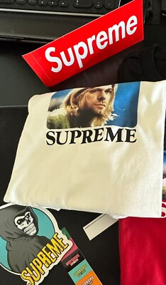 Supreme Kurt Cobain Black T-Shirt Size Medium SS23 - In Hand Ships  
